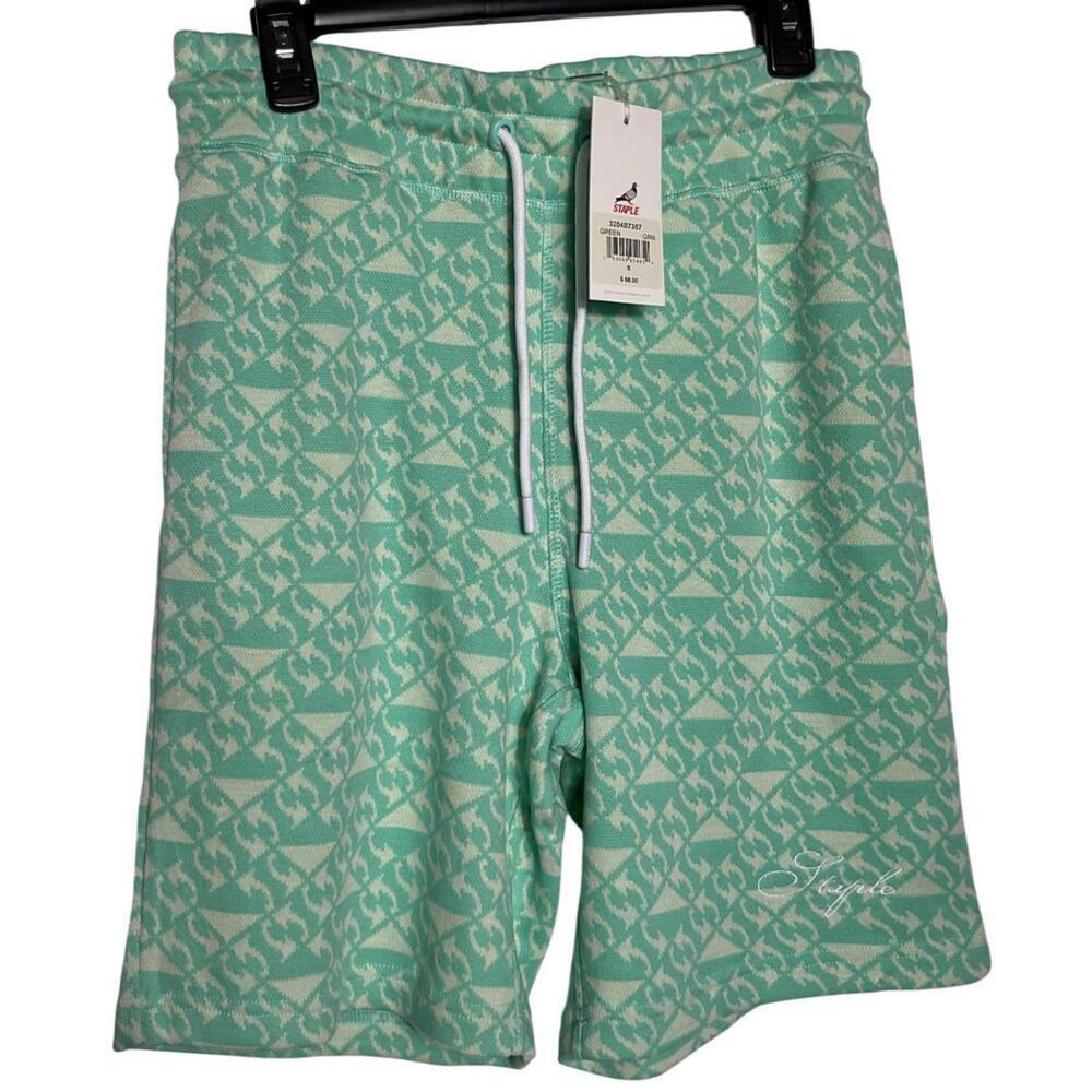 142‎ Staple Men's Green Casual Shorts (Mens Small, Green, NWT) Retail $68
